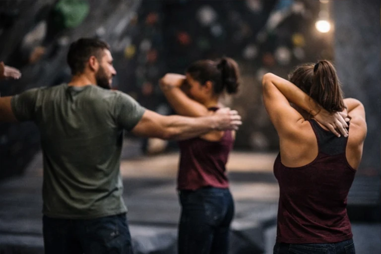 Rozgrzewka i przygotowanie do wspinania — Warszawa